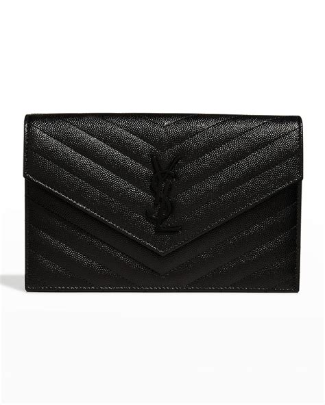 small ysl wallet on chain|ysl small wallet for women.